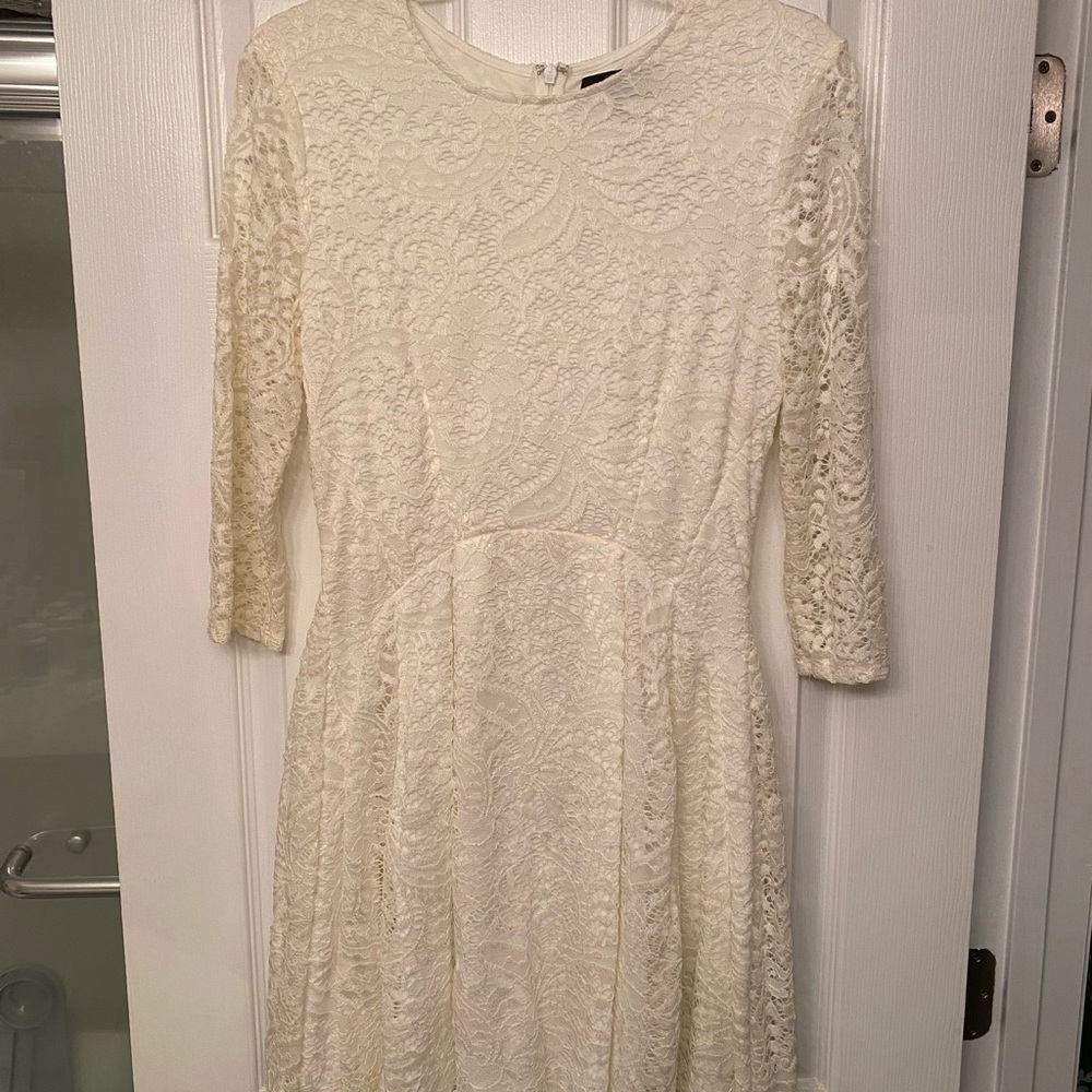 White Lace Dress